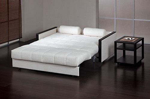 Canapé droit rembourré