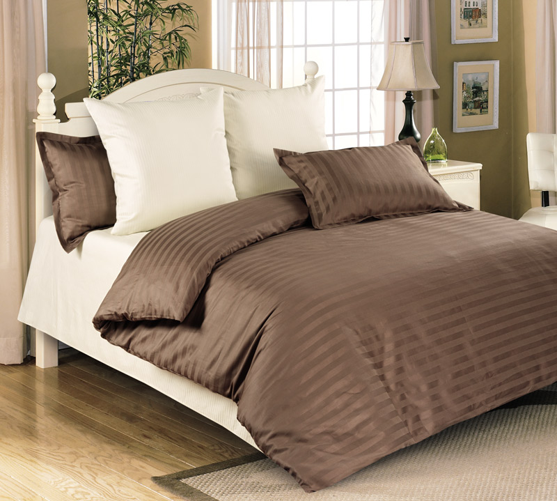 Linge de lit en satin