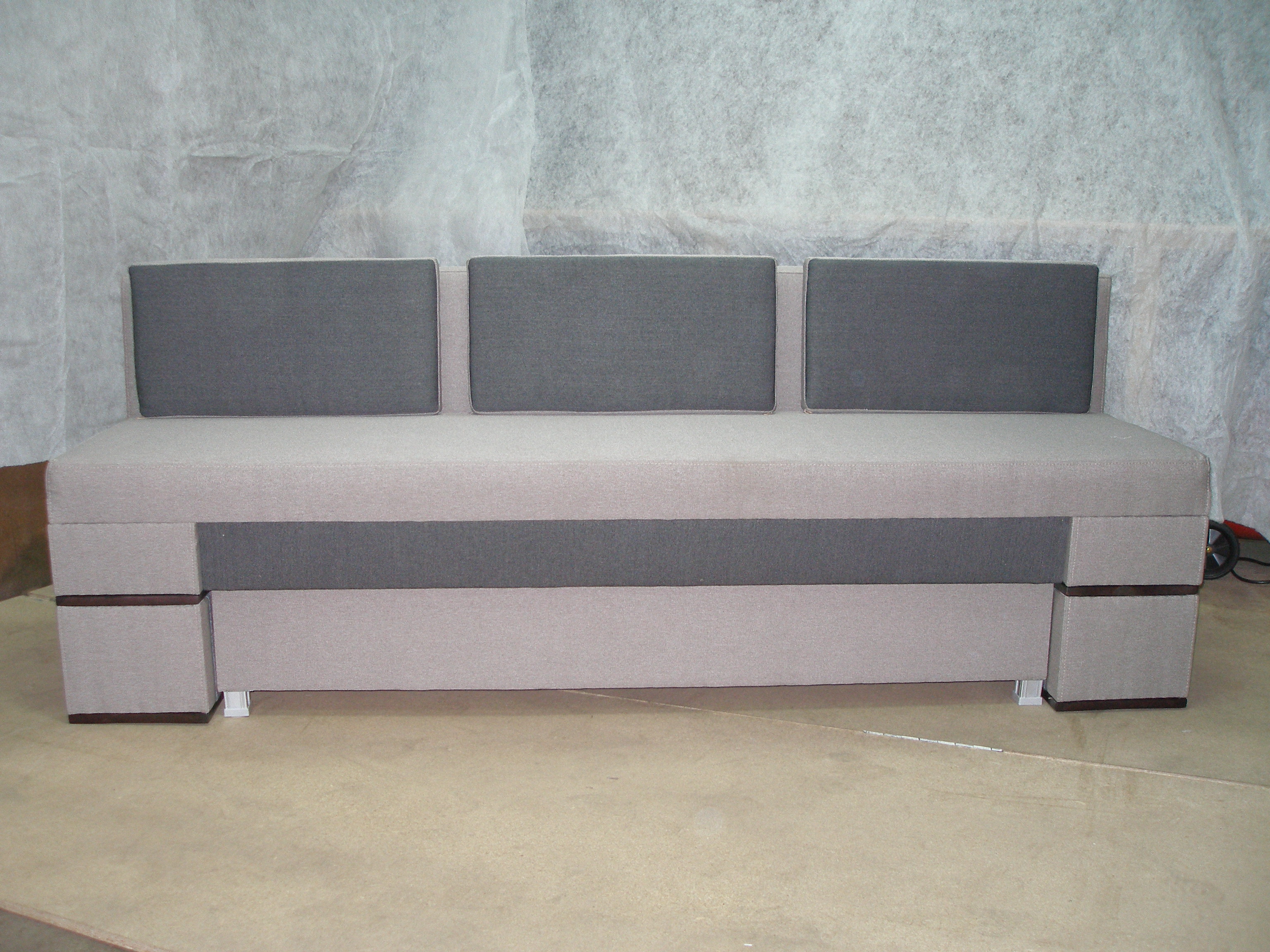 Canapé de cuisine droit