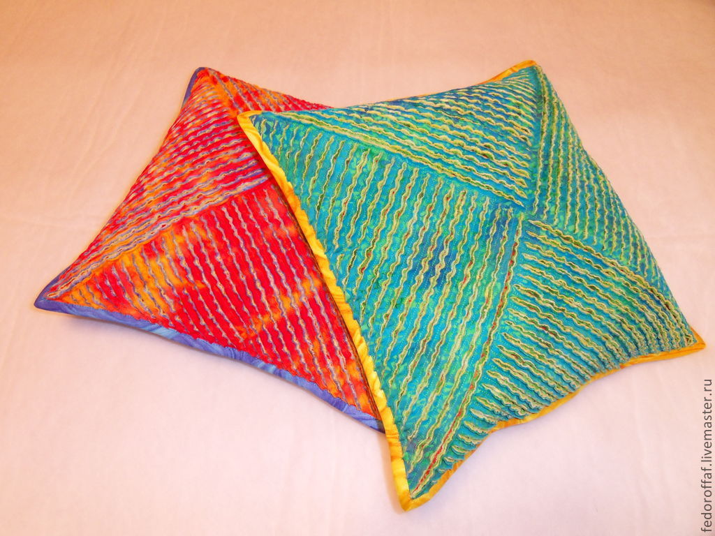 Oreillers faits maison