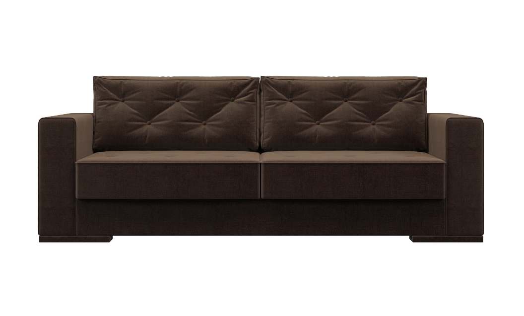 Canapé en teck foncé