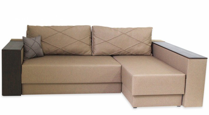 Construction en teck angulaire