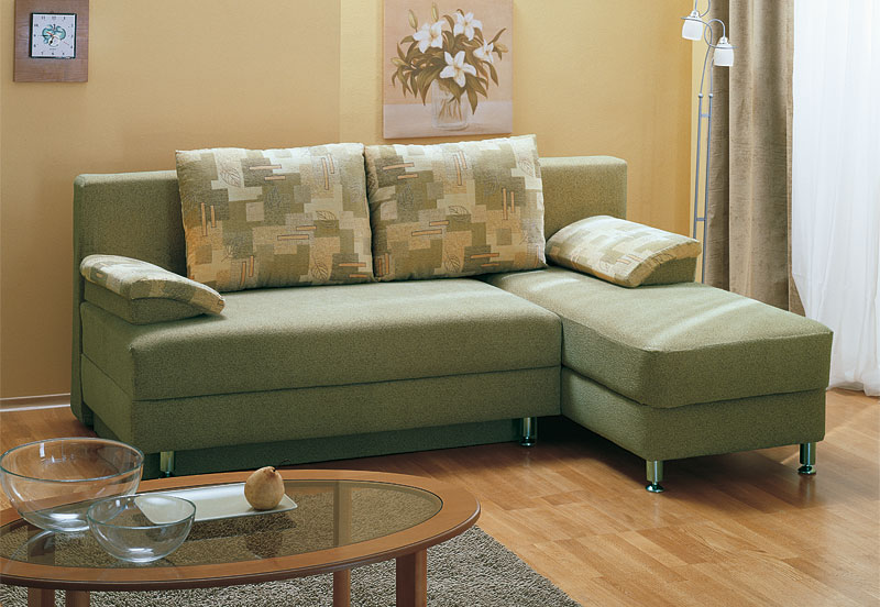 Canapé d'angle sans côtés