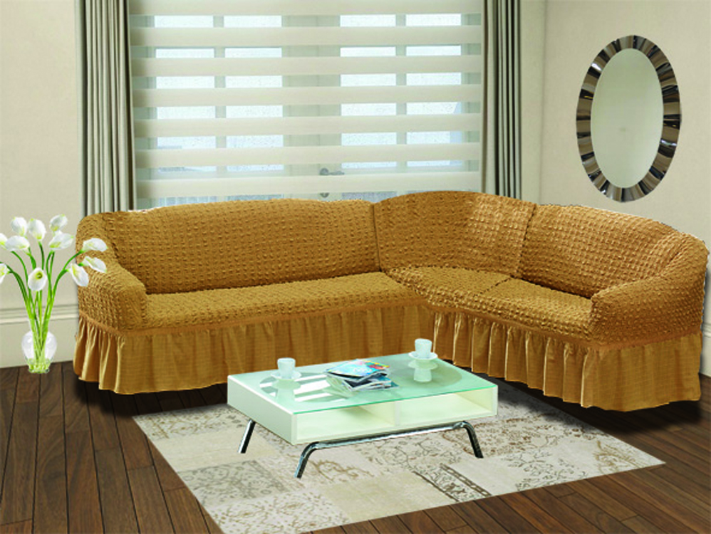 Canapé d'angle à l'intérieur