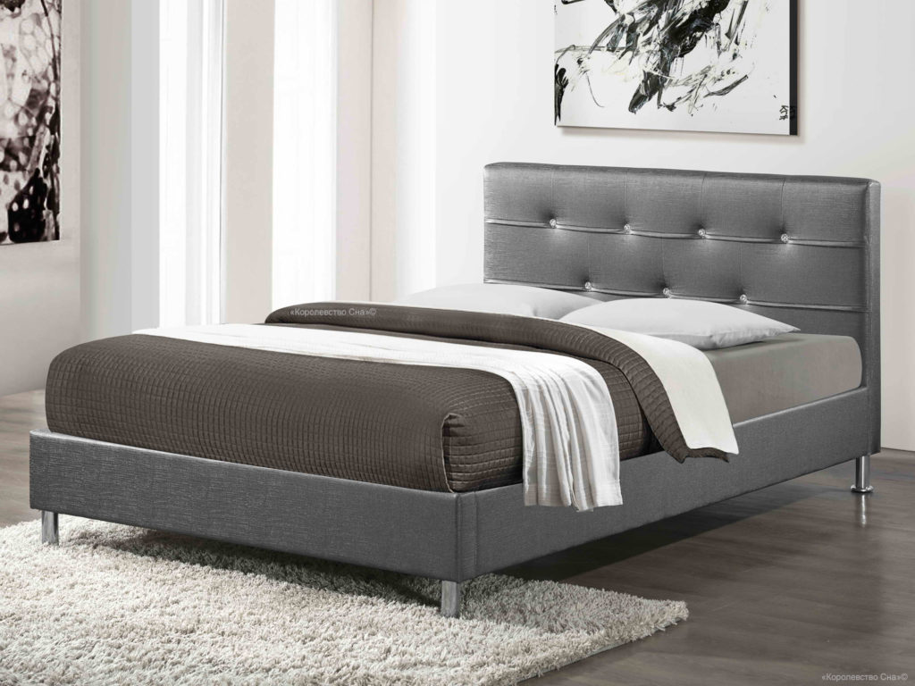 Ciel de lit gris antique