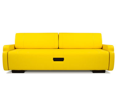 Canapé-lit en jaune attrayant