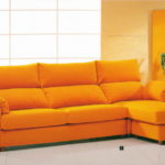 Canapé orange