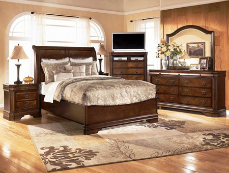 Utiliser le lit en marron