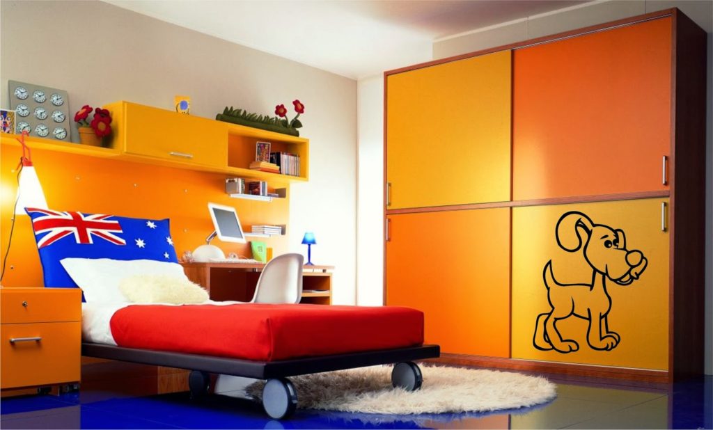 Comment utiliser correctement un lit orange à l'intérieur