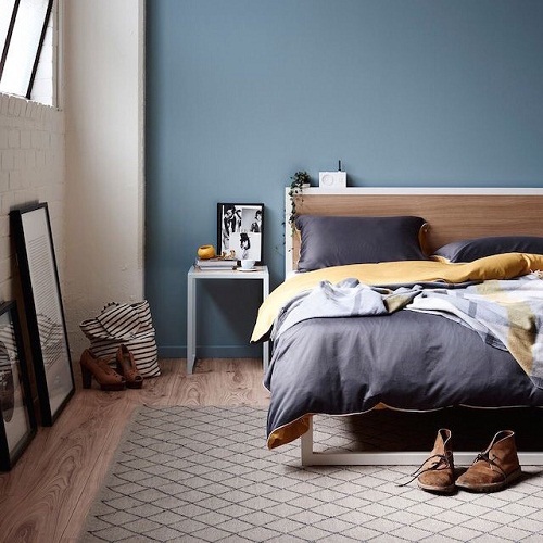 Comment choisir un lit bleu pour la chambre
