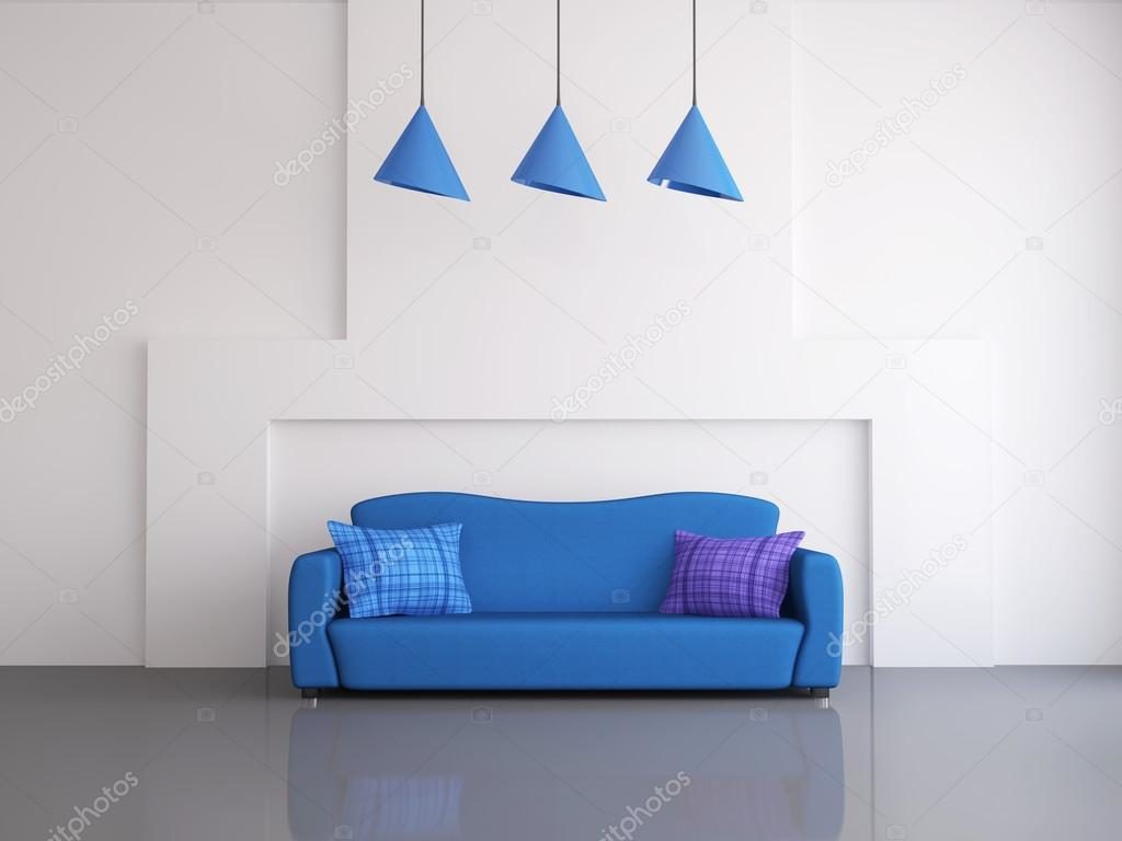 Petit canapé sans pieds pour la maison