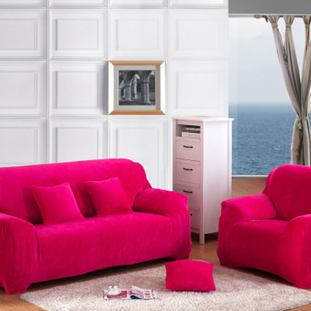 Canapés rouges bon marché pour l'amélioration de l'habitat