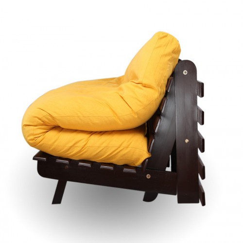 Le mécanisme insolite d'un canapé jaune moderne