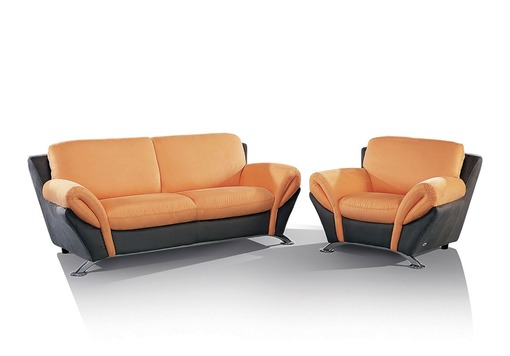 Une teinte pastel de la couleur décorative du canapé