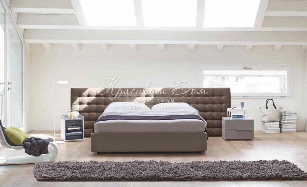 Belle nuance de lit gris