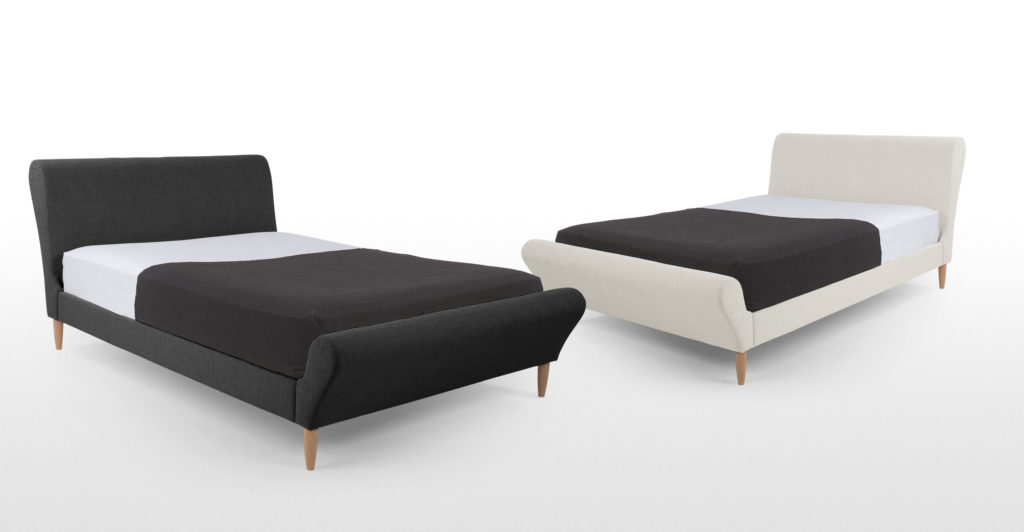 Une variété de lit gris