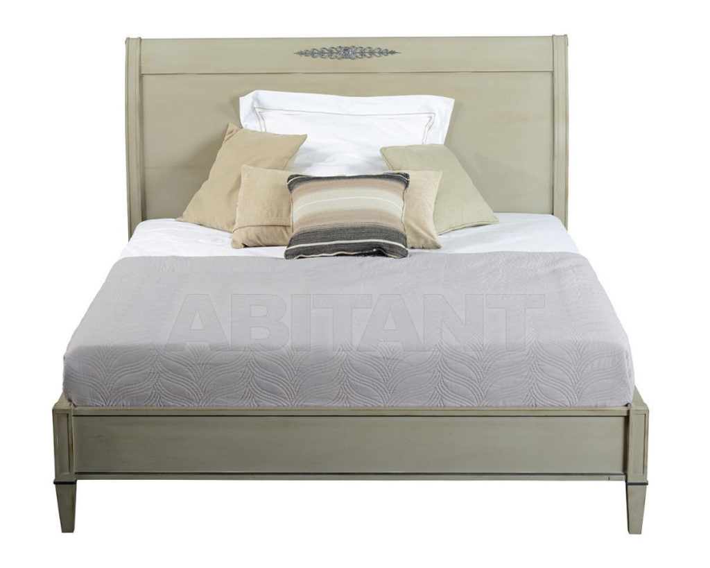 Lit gris clair pour la maison