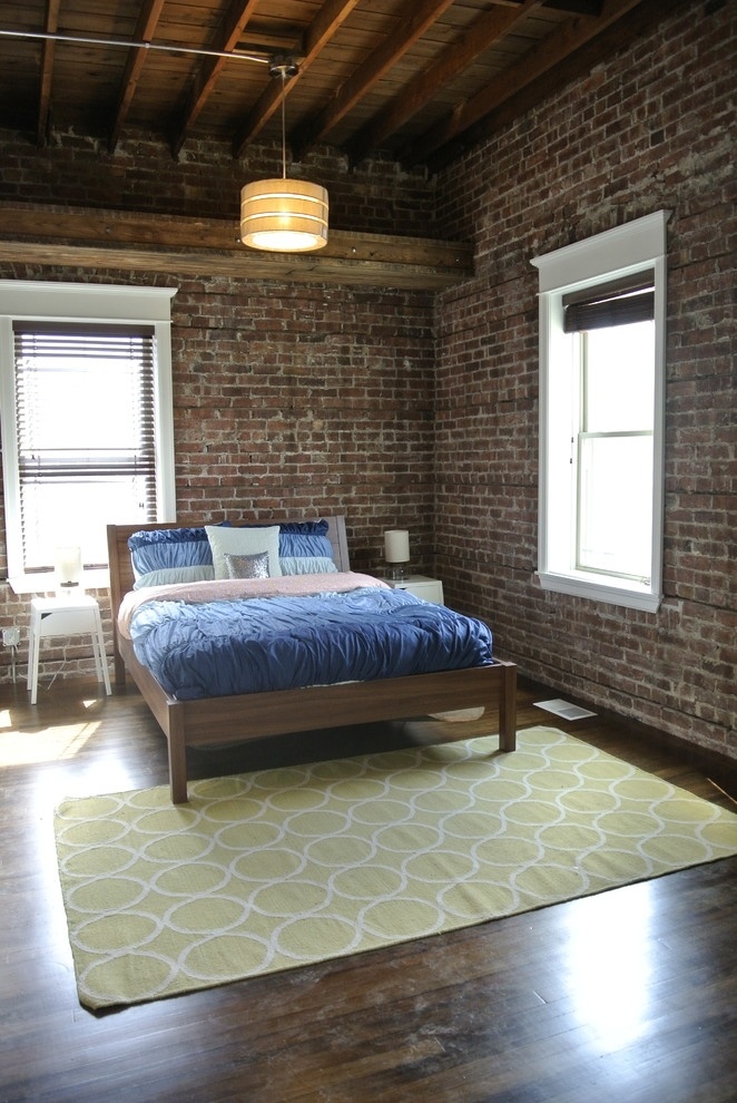 Le bleu rend le lit attrayant