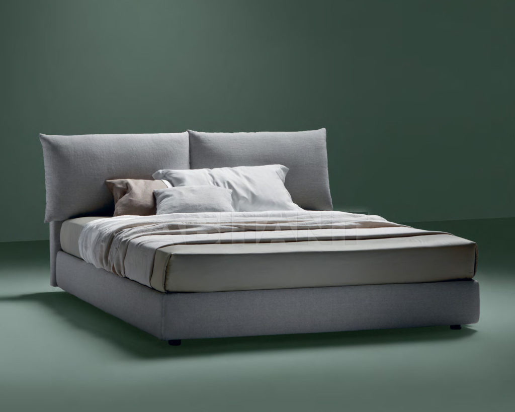 Lit pratique gris clair