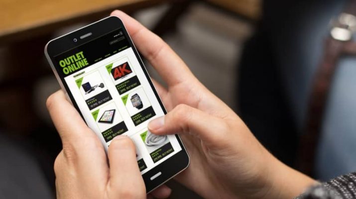 Application mobile pour le commerce électronique